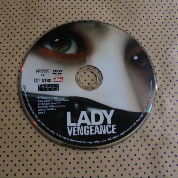 Lady Vengeance DVD DISC ONLY - Picture 1 of 1
